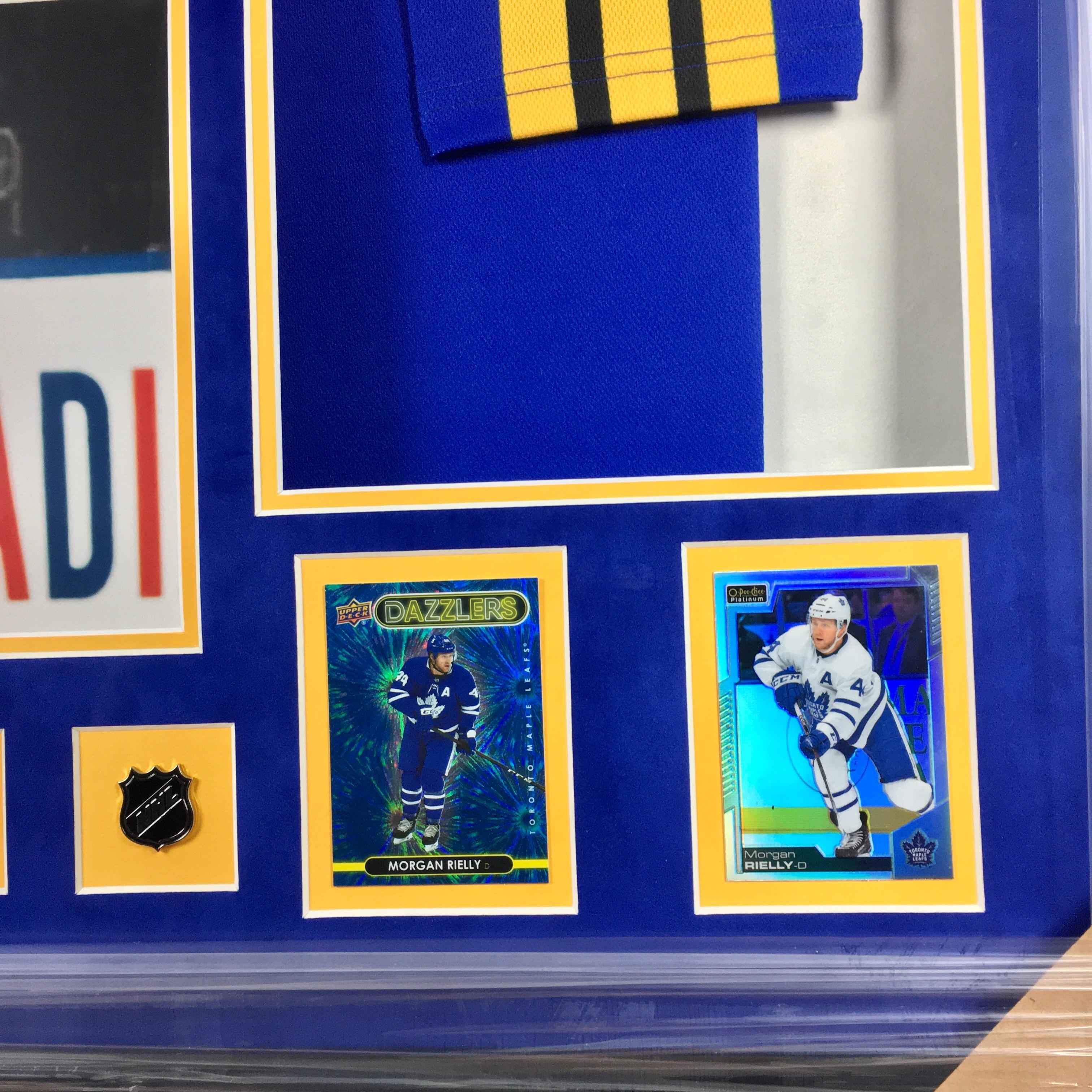 Morgan Rielly Signed Jersey Framed