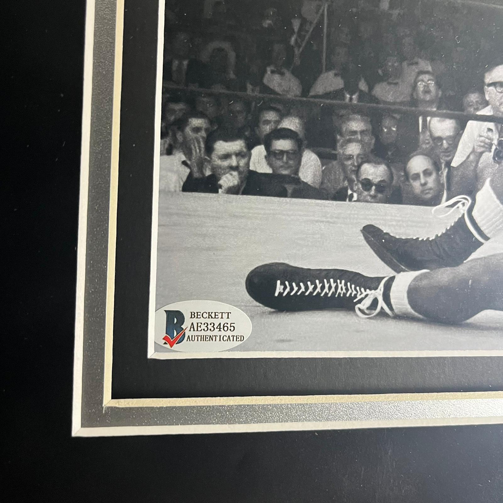 Muhammad Ali Signed Photo Framed
