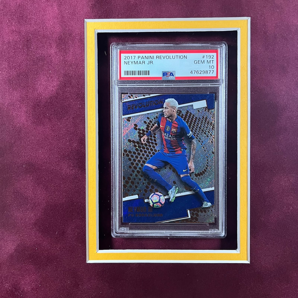 Neymar Jr Signed Jersey Framed