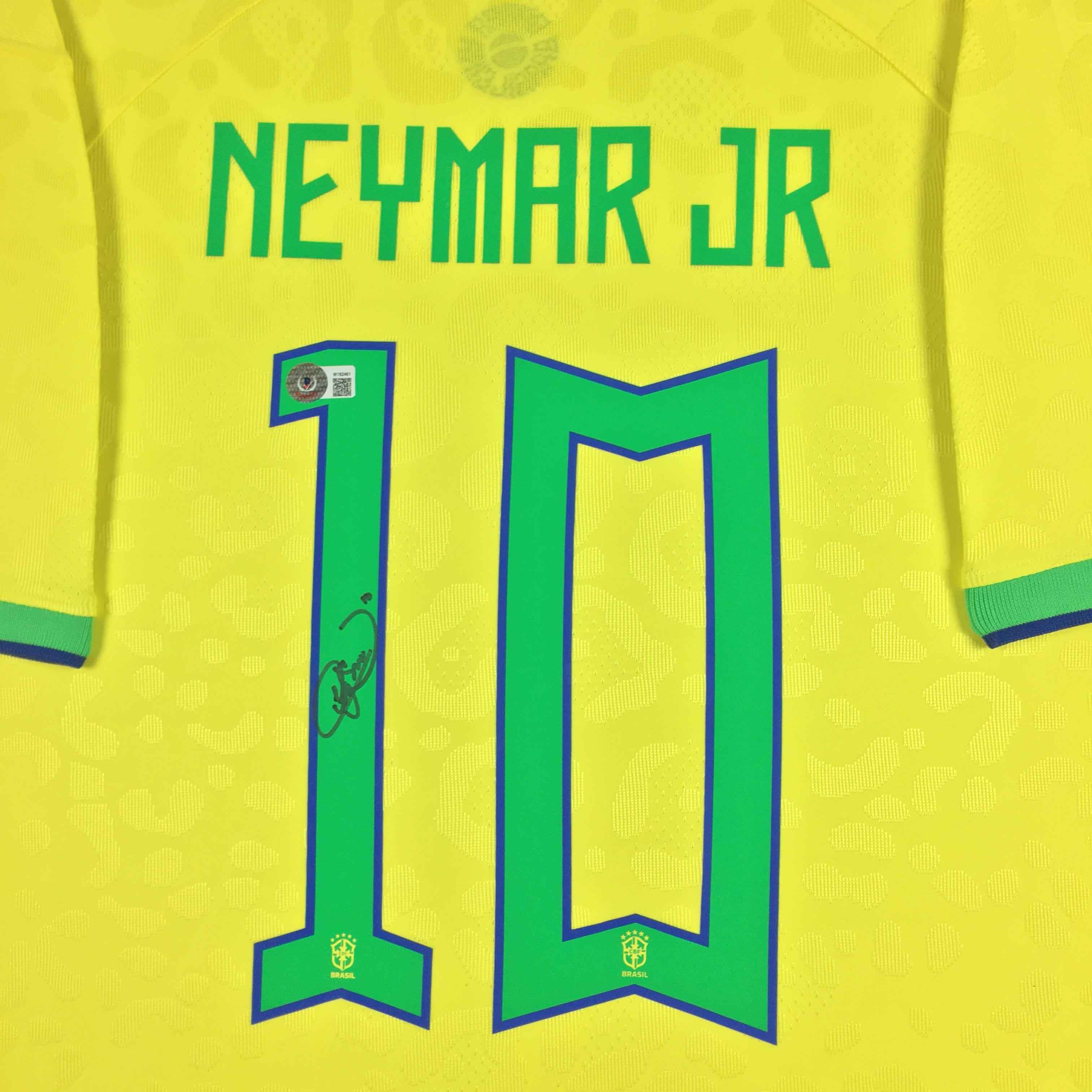 Neymar Jr Signed Jersey Framed