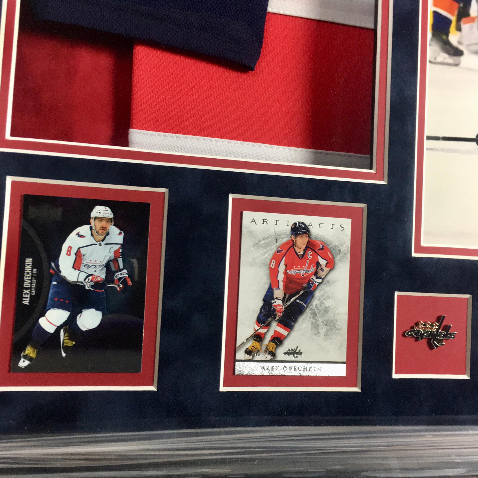 Alexander Ovechkin Signed Jersey Framed
