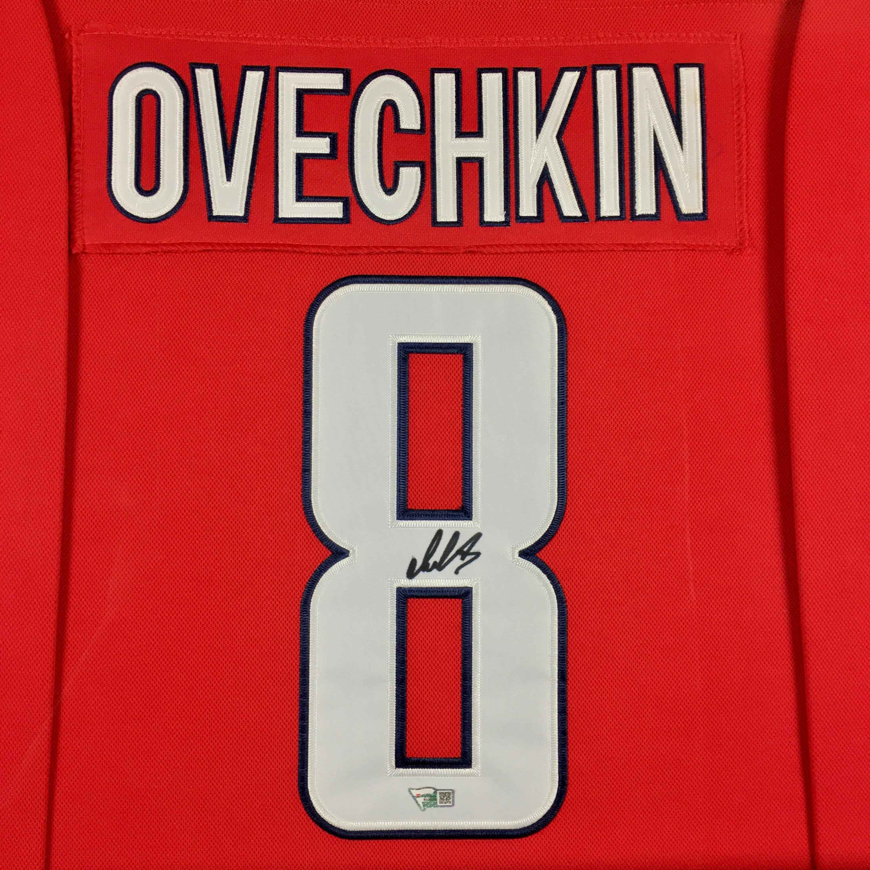 Alexander Ovechkin Signed Jersey Framed