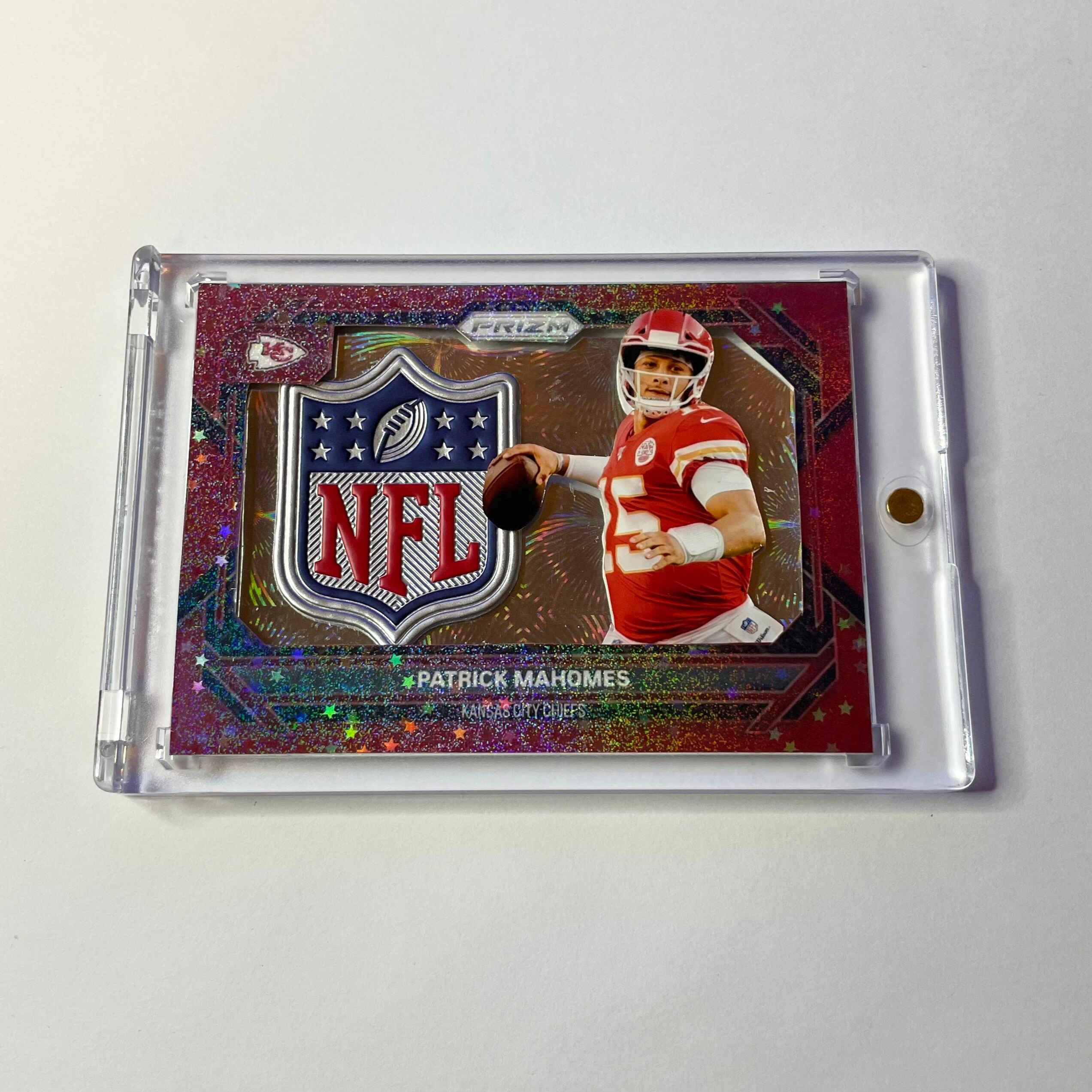 Custom Patrick Mahomes Shield Card