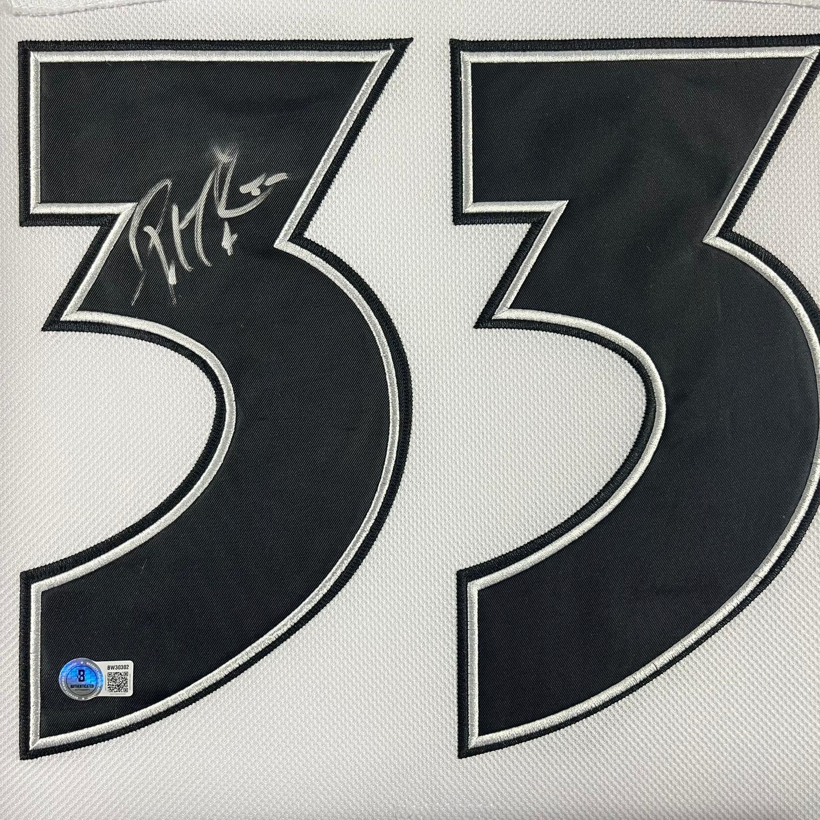 Patrick Roy Signed Jersey Framed
