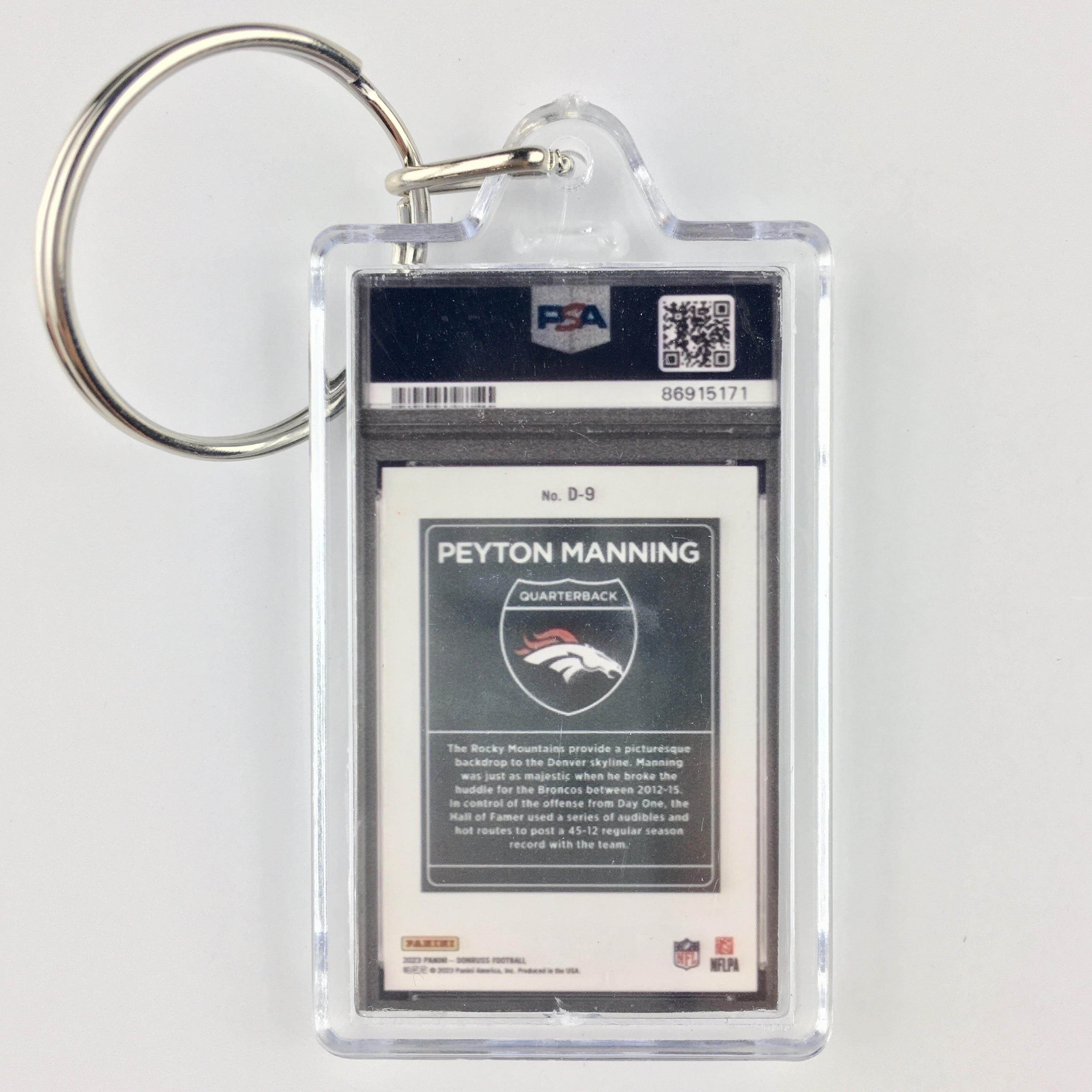 Peyton Manning Keychain