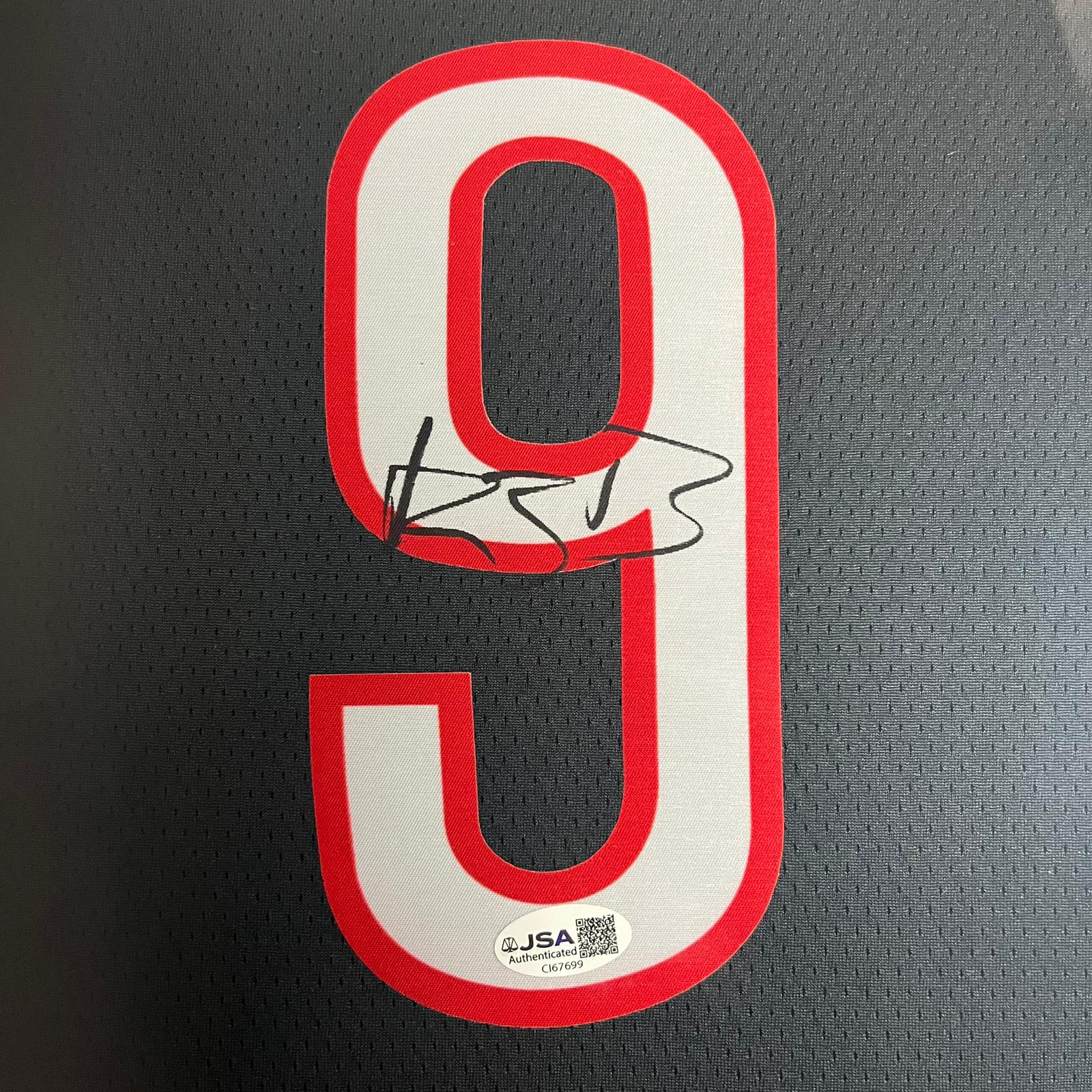 RJ Barrett Signed Jersey Framed