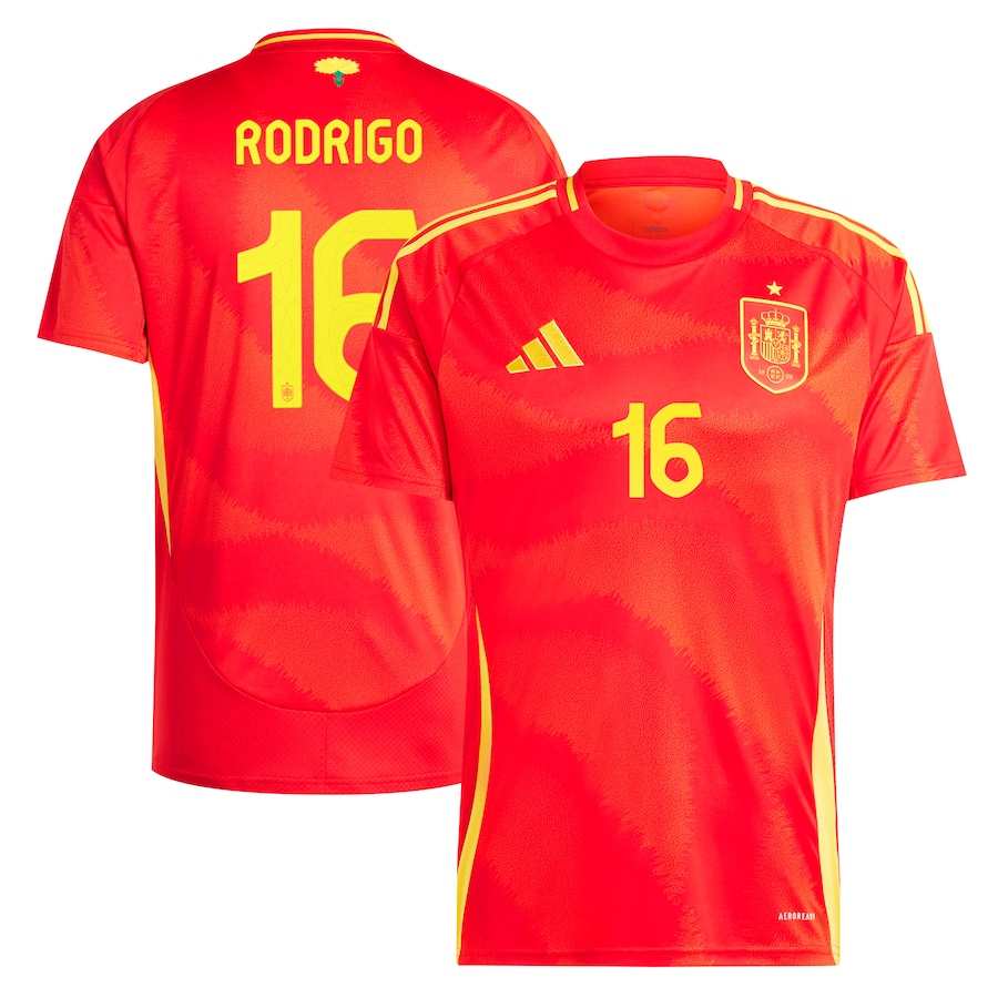 2024 Spain Rodri Jersey