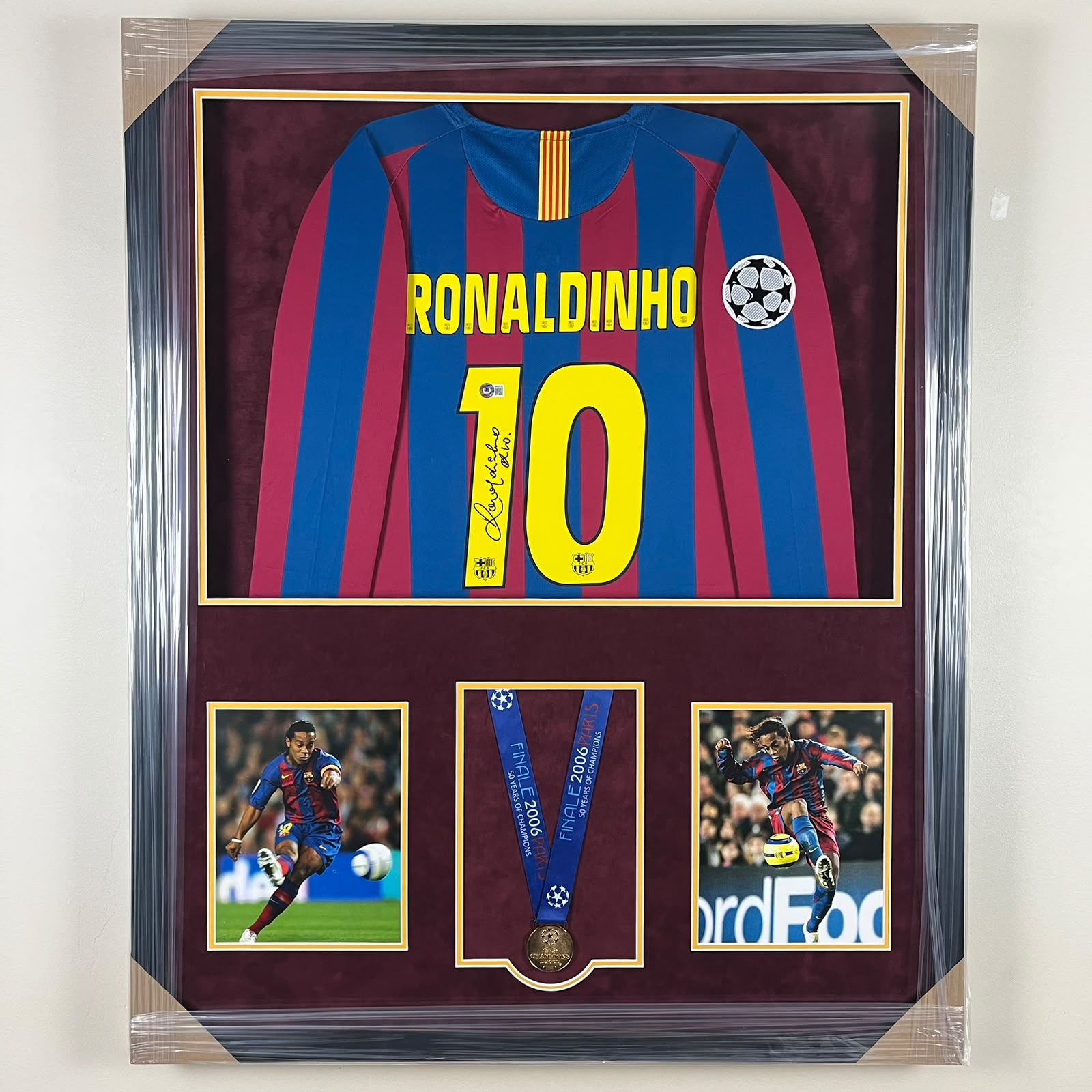 Ronaldinho Signed Jersey