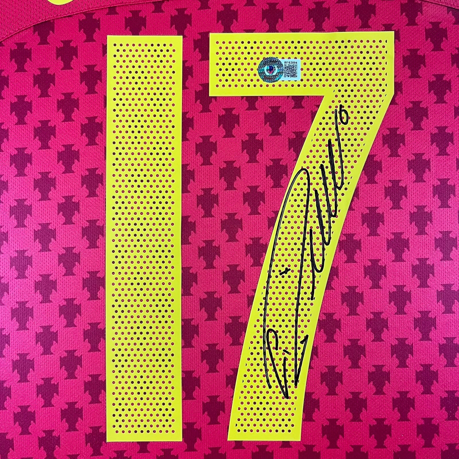 Cristiano Ronaldo Signed Jersey Framed