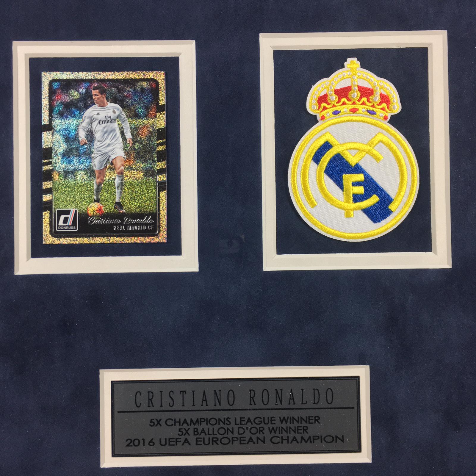Cristiano Ronaldo Signed Jersey Framed