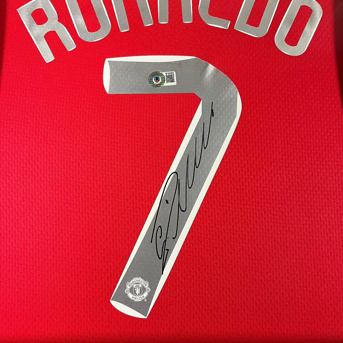 Cristiano Ronaldo Signed Jersey Framed
