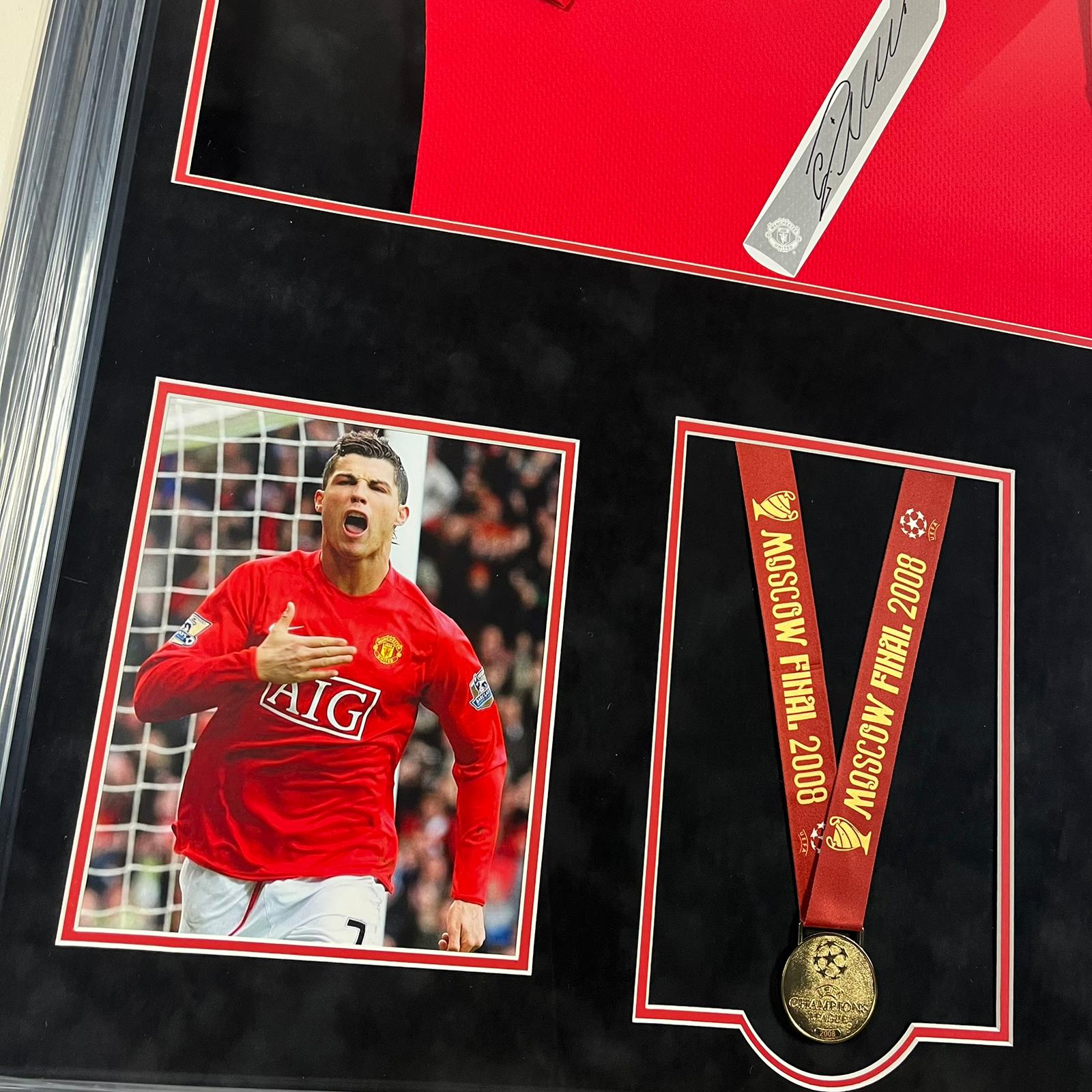 Cristiano Ronaldo Signed Jersey Framed