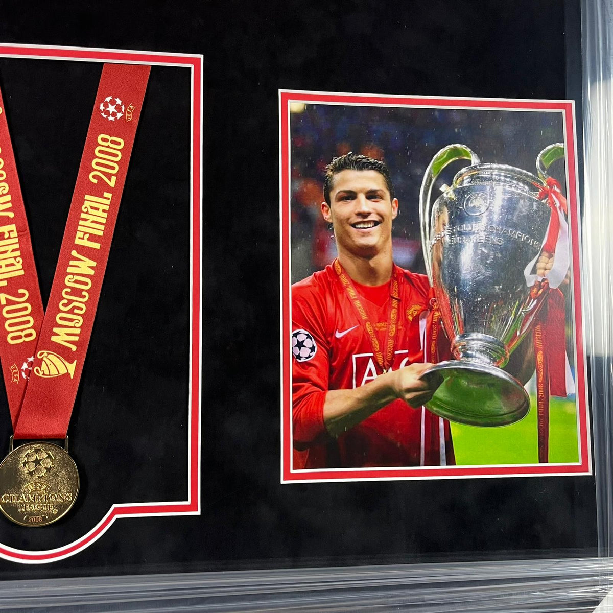 Cristiano Ronaldo Signed Jersey Framed