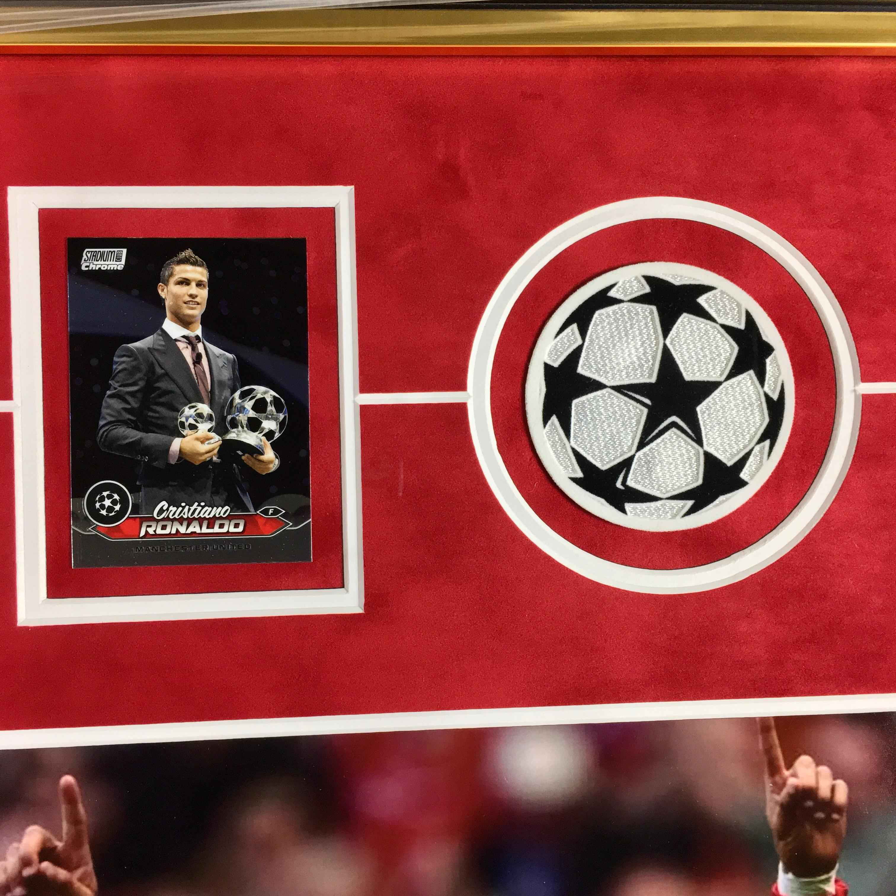 Cristiano Ronaldo Signed Photo Framed