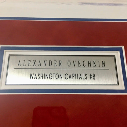 Alexander Ovechkin Signed Photo 16x20 Framed