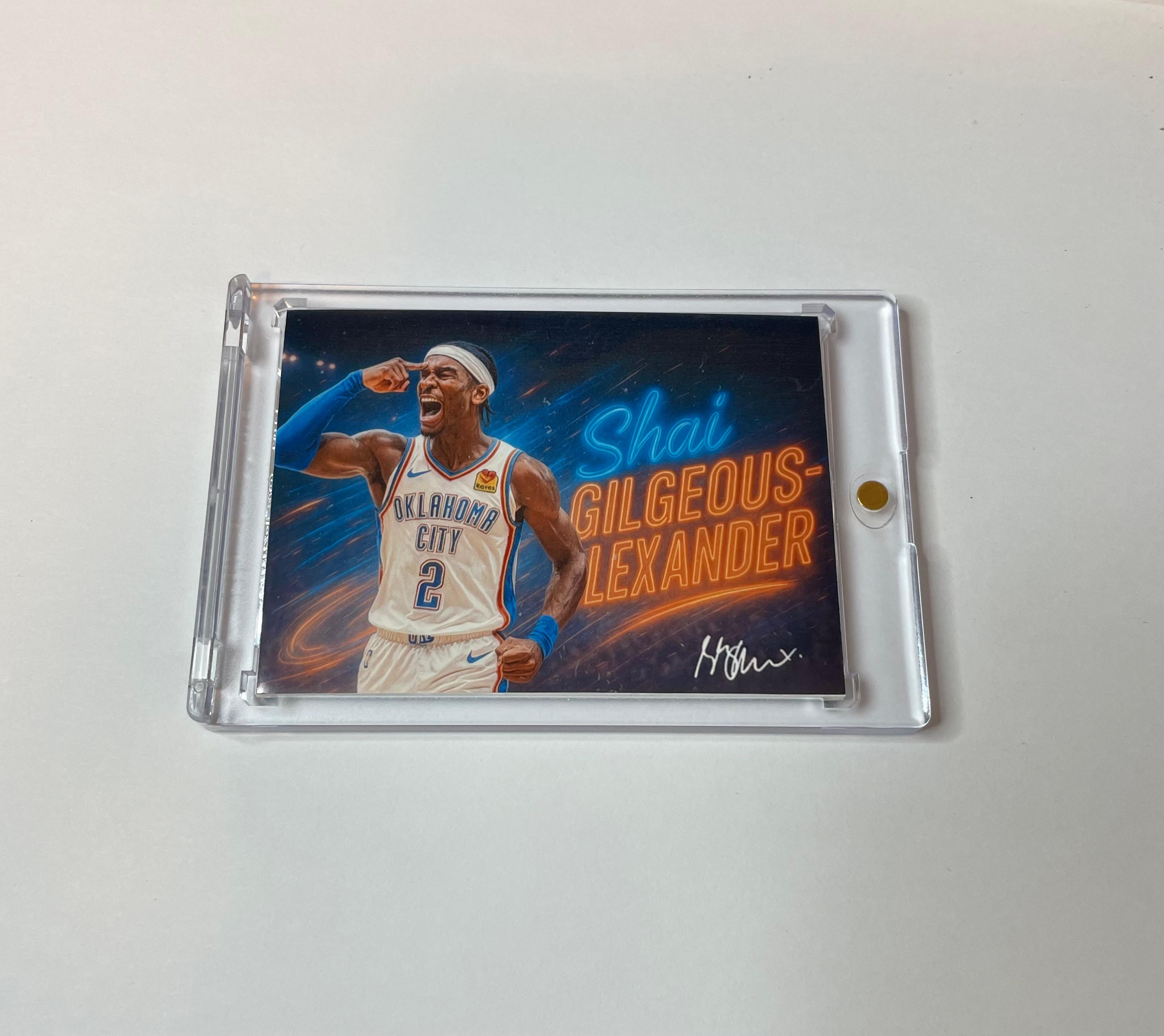 Custom Shai Gilgeous-Alexander Patch Card