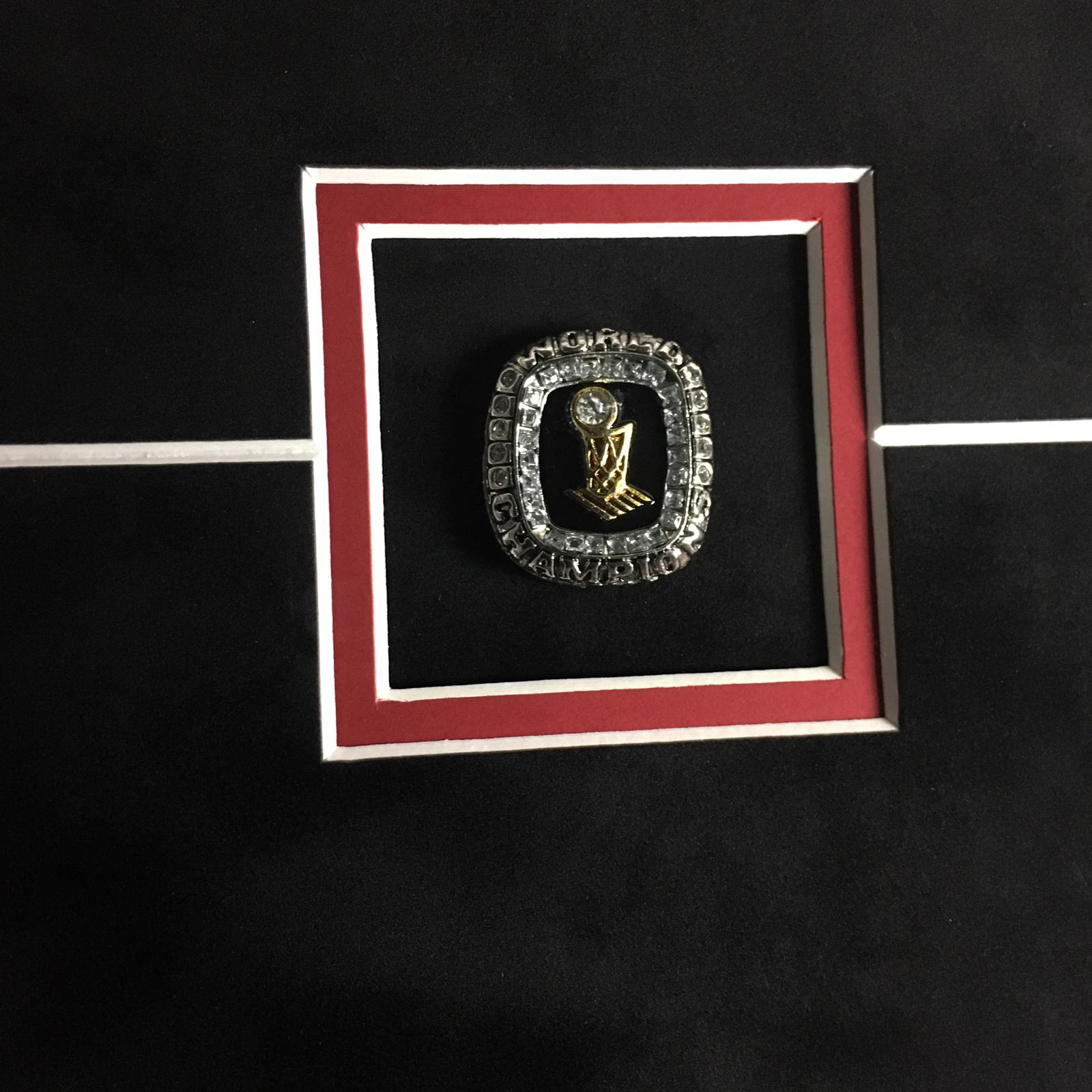 Dwyane Wade & Shaq Signed Jerseys Framed