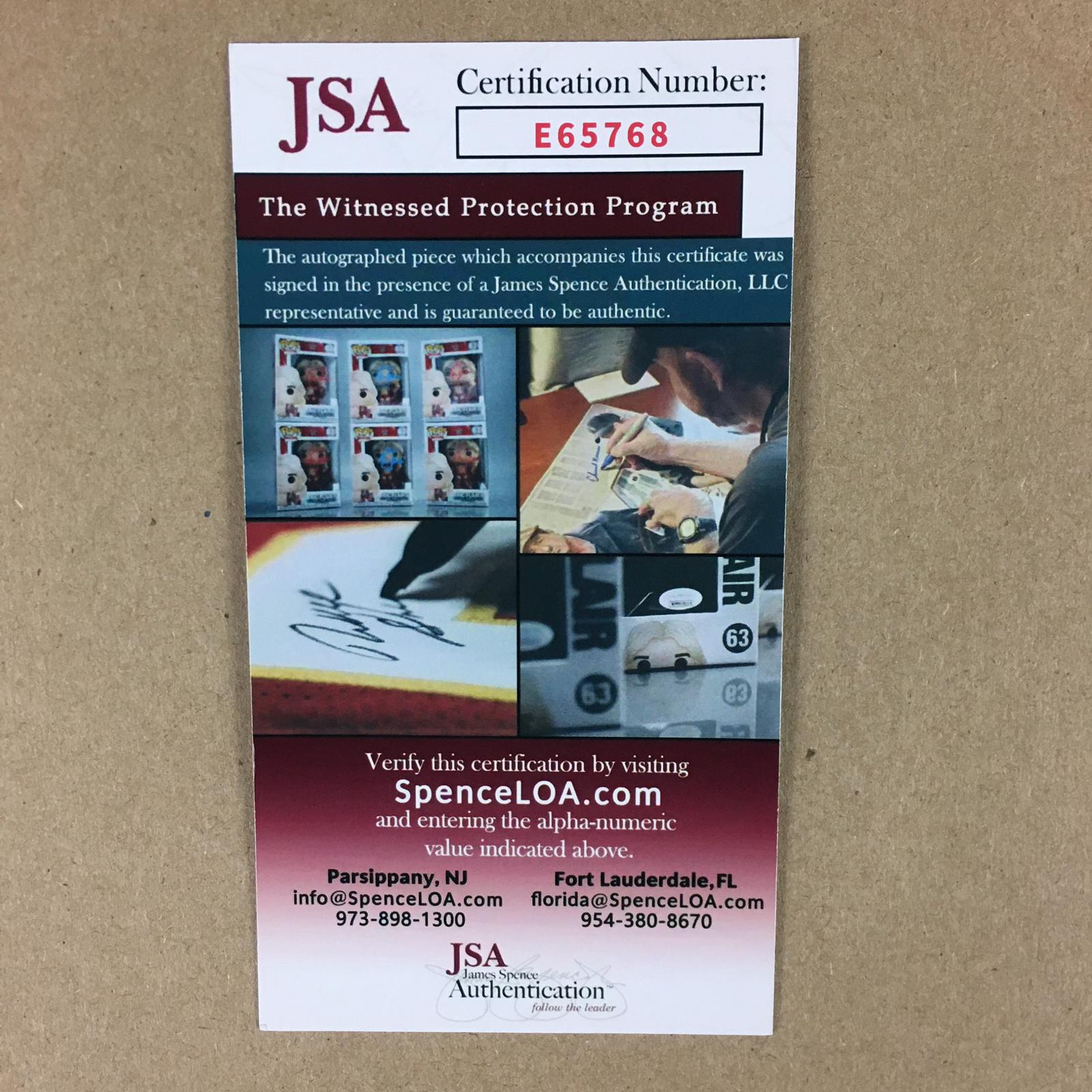 The Rock Signed Photo Framed