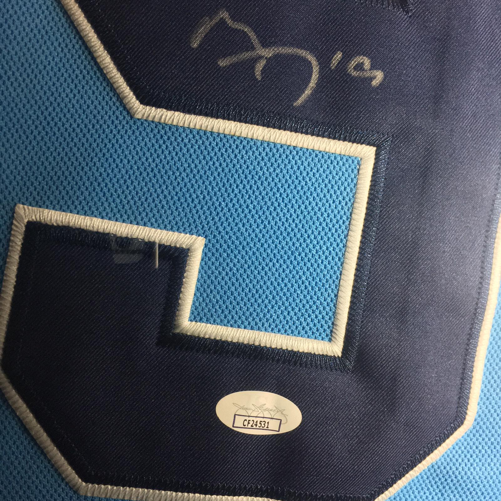 Matthew Tkachuk Signed Jersey Framed