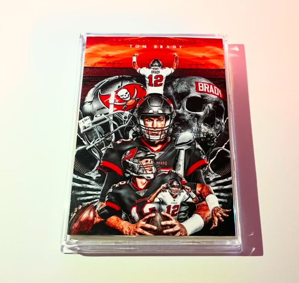 Custom Tom Brady Ring Card