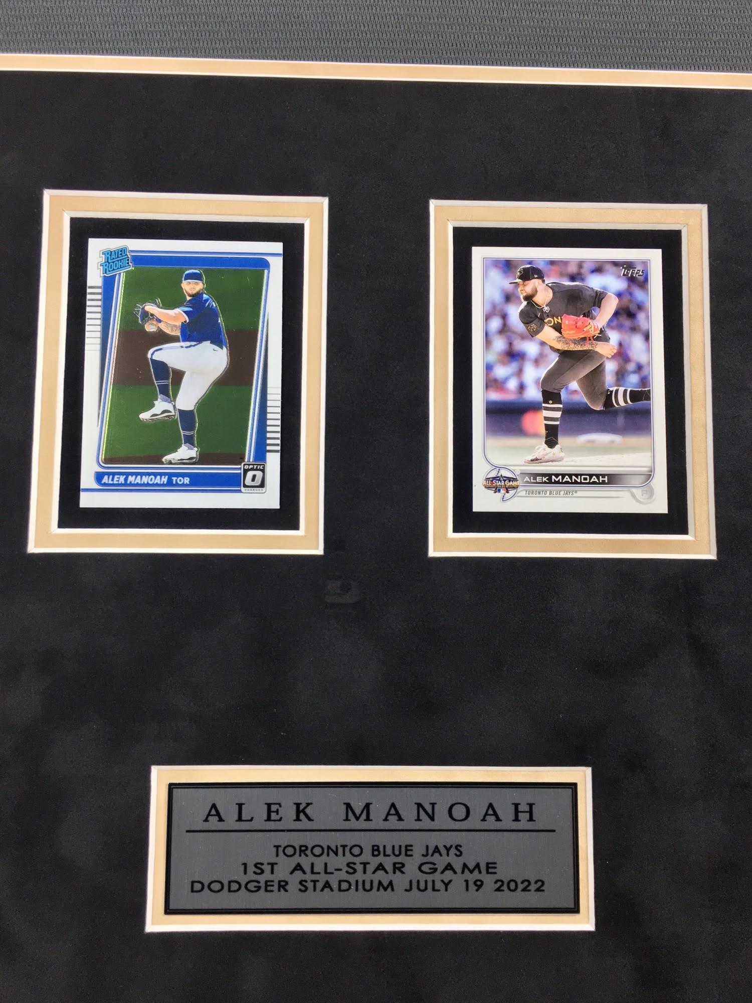 Alek Manoah Signed Jersey Framed