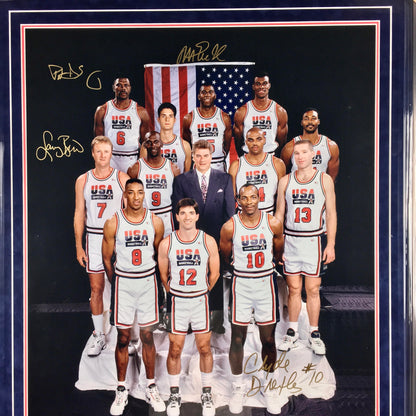 ONE OF A KIND Dream Team Signed Poster