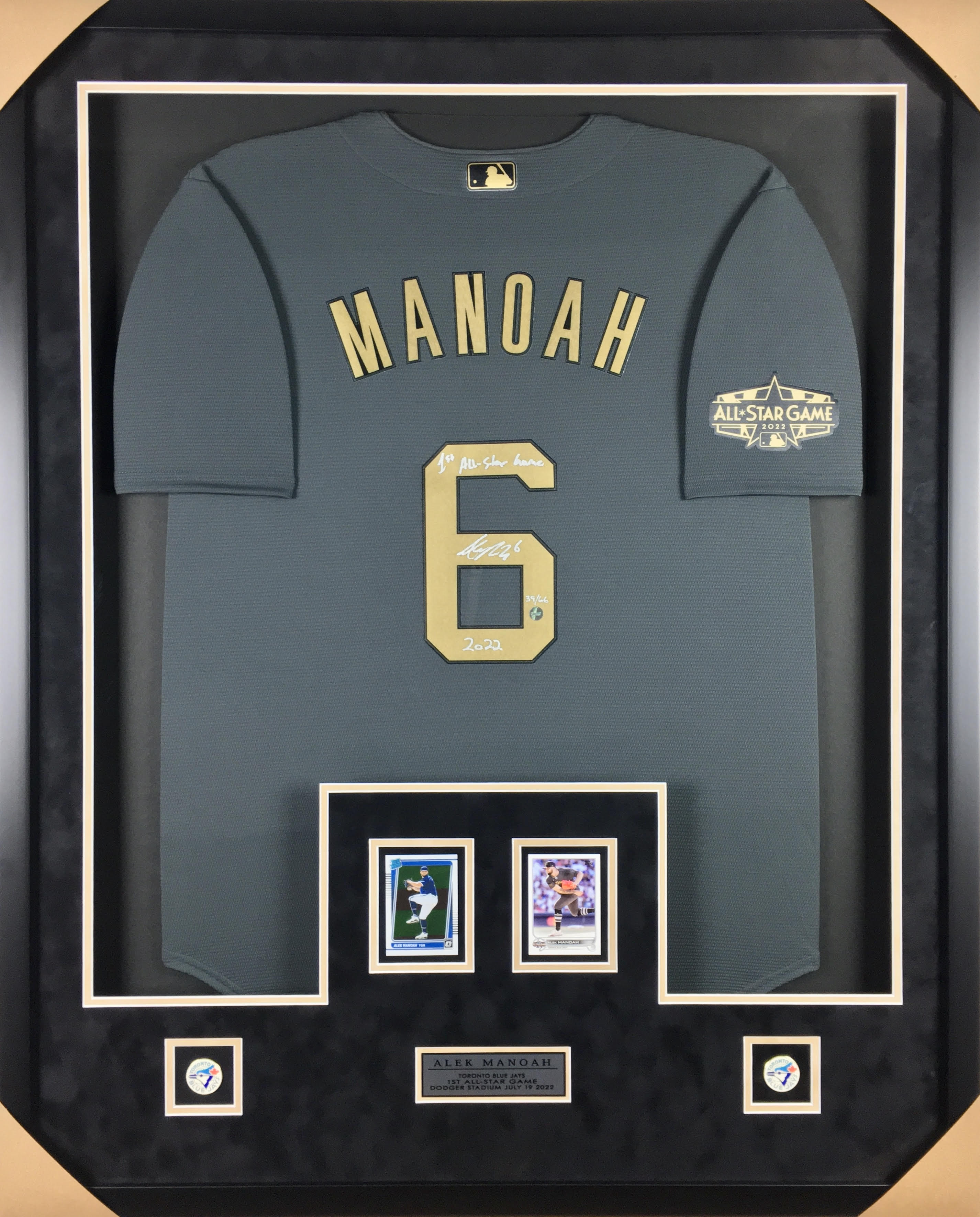 Alek Manoah Signed Jersey Framed