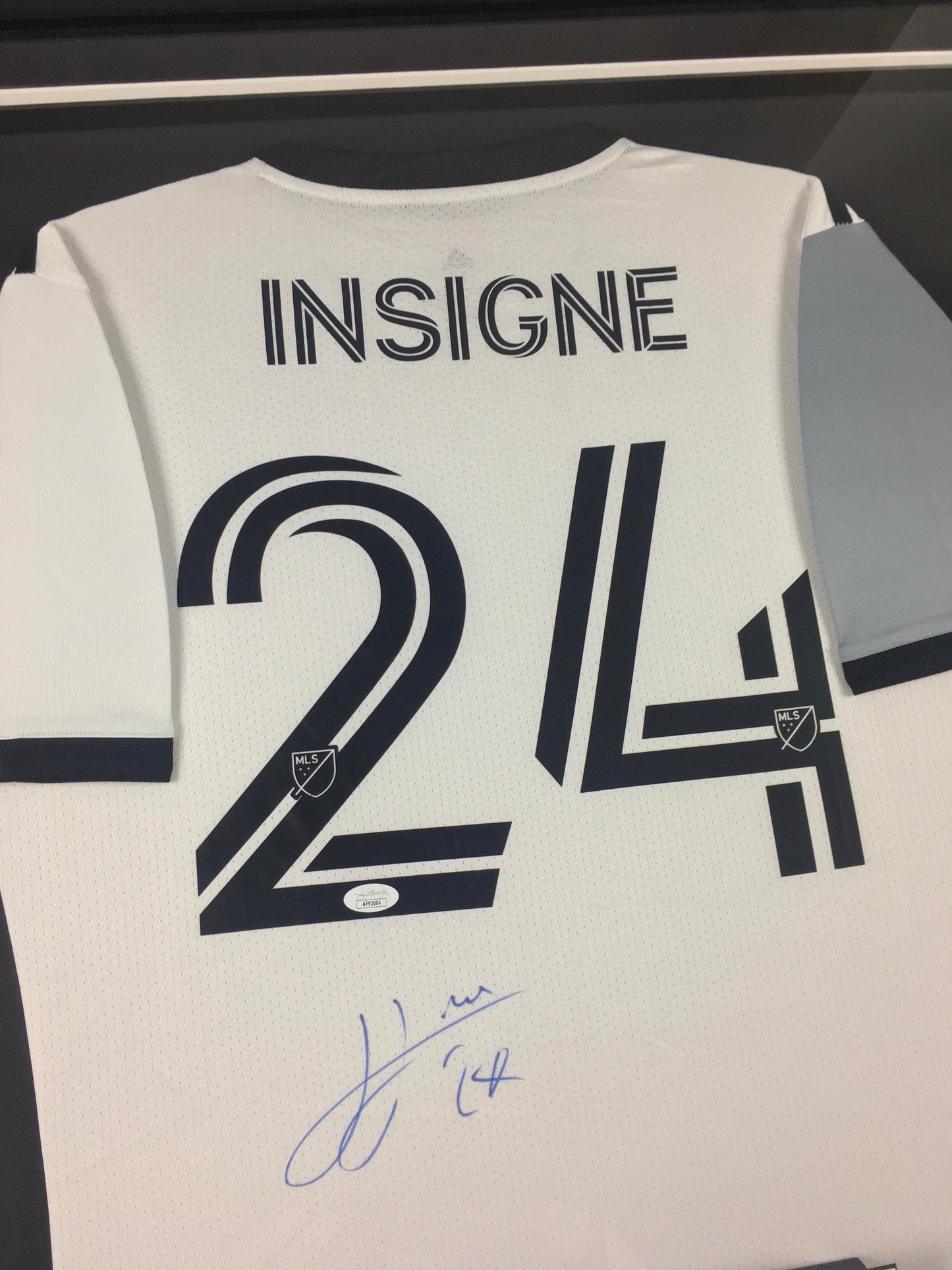 Lorenzo Insigne Signed Jersey Framed