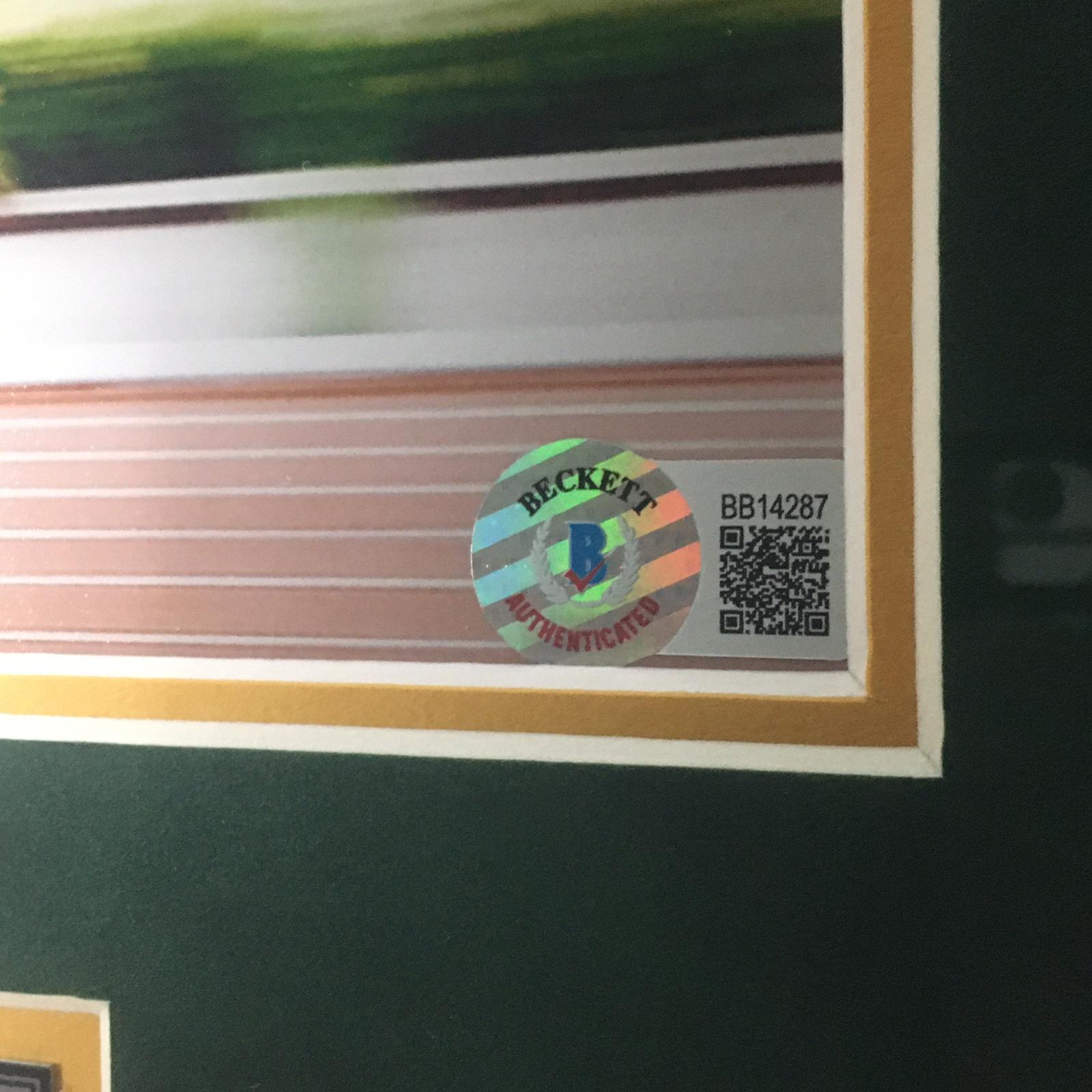 Usain Bolt Signed Photo Framed