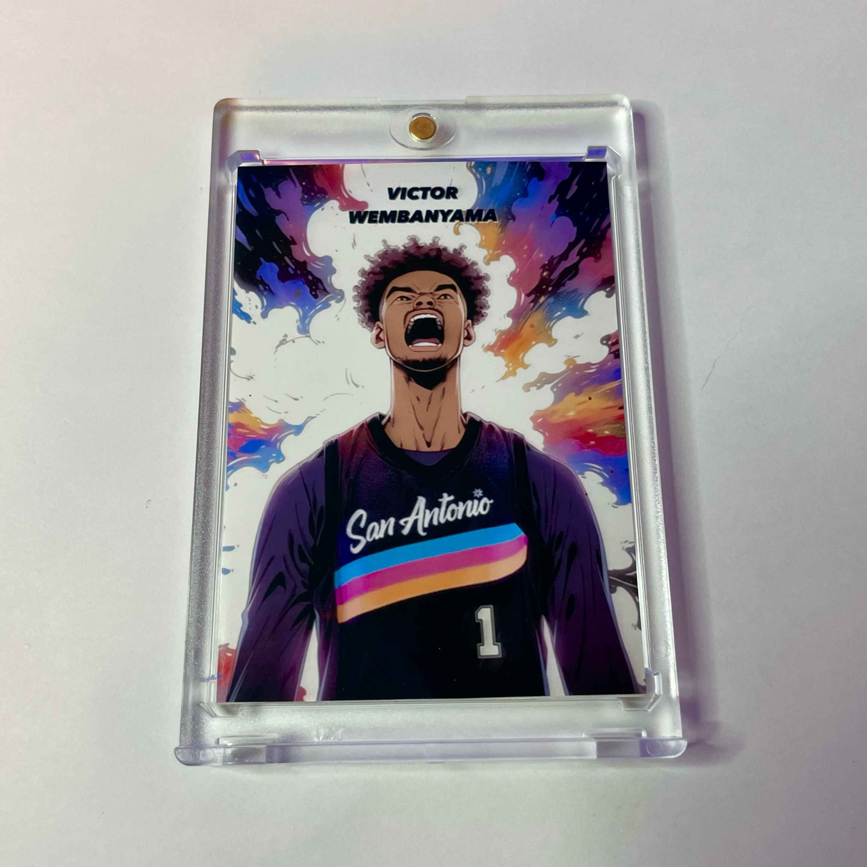 Custom Victor Wembanyama Patch Card