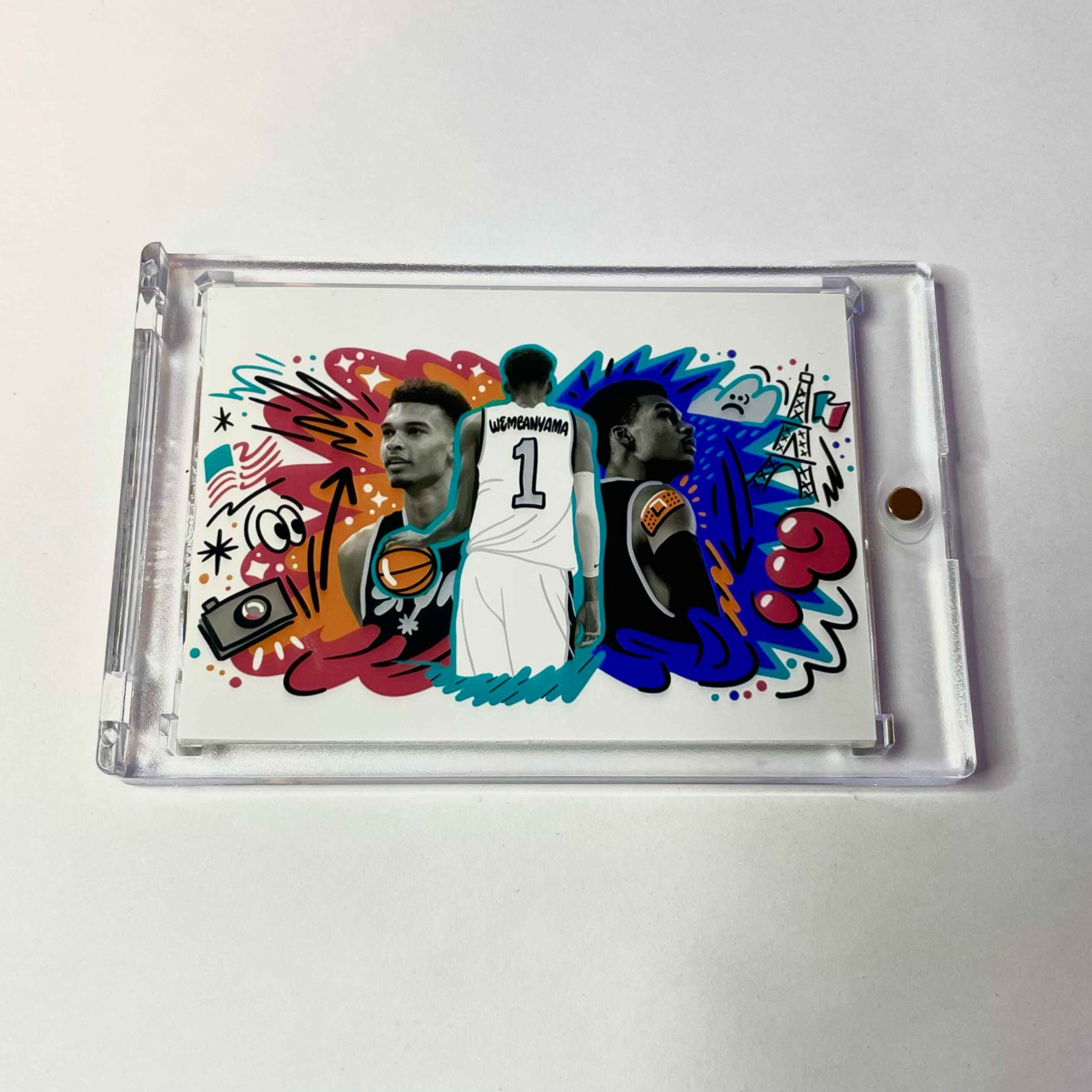 Custom Victor Wembanyama Patch Card