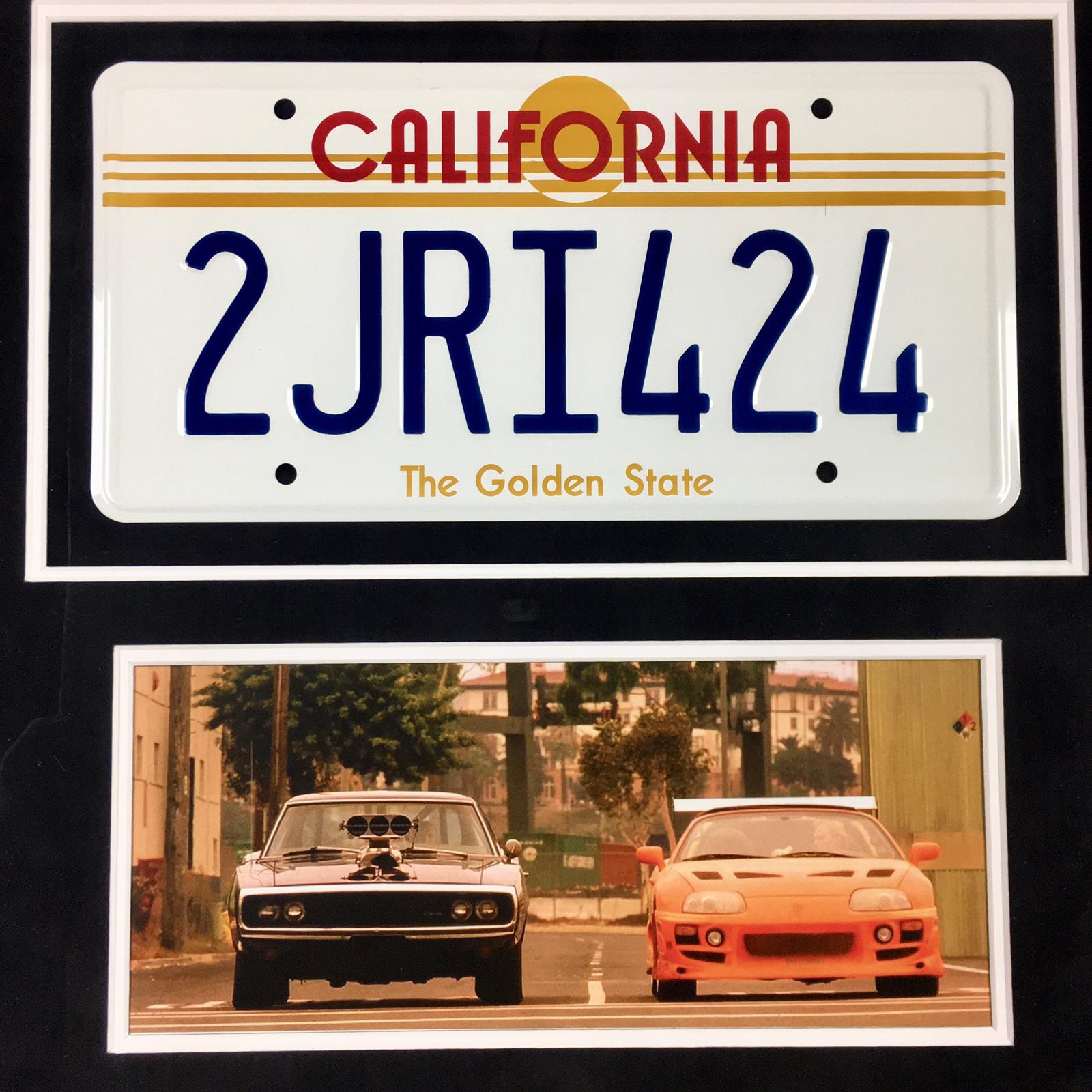 Vin Diesel Signed Photo Framed