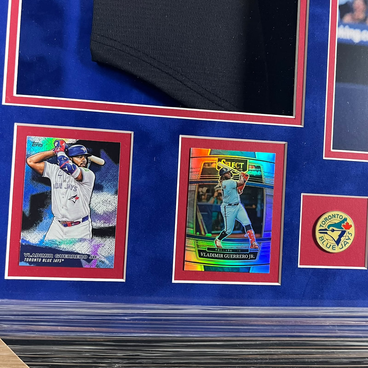 Vlad Guerrero Jr Signed Jersey Framed