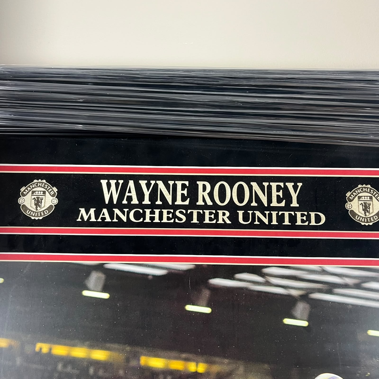 Wayne Rooney Signed Photo Framed