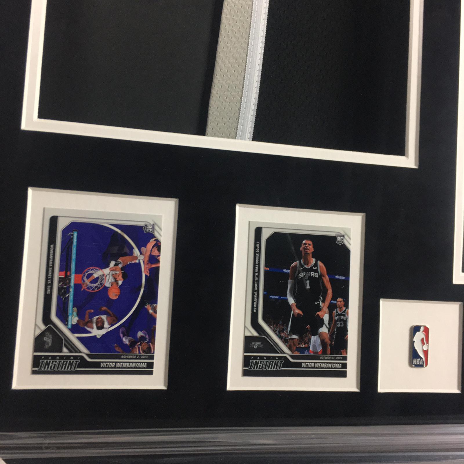 Victor Wembanyama Signed Jersey Framed