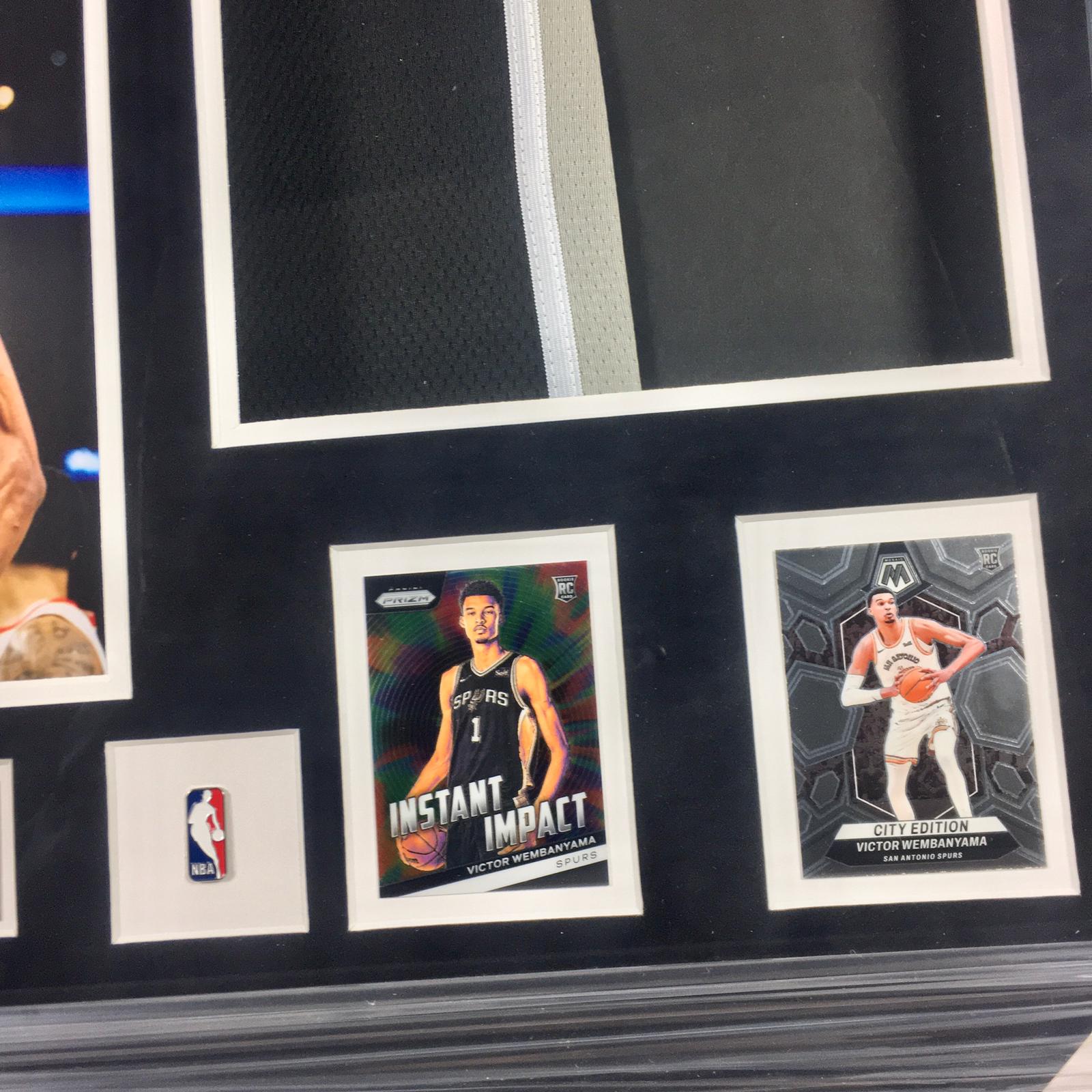 Victor Wembanyama Signed Jersey Framed