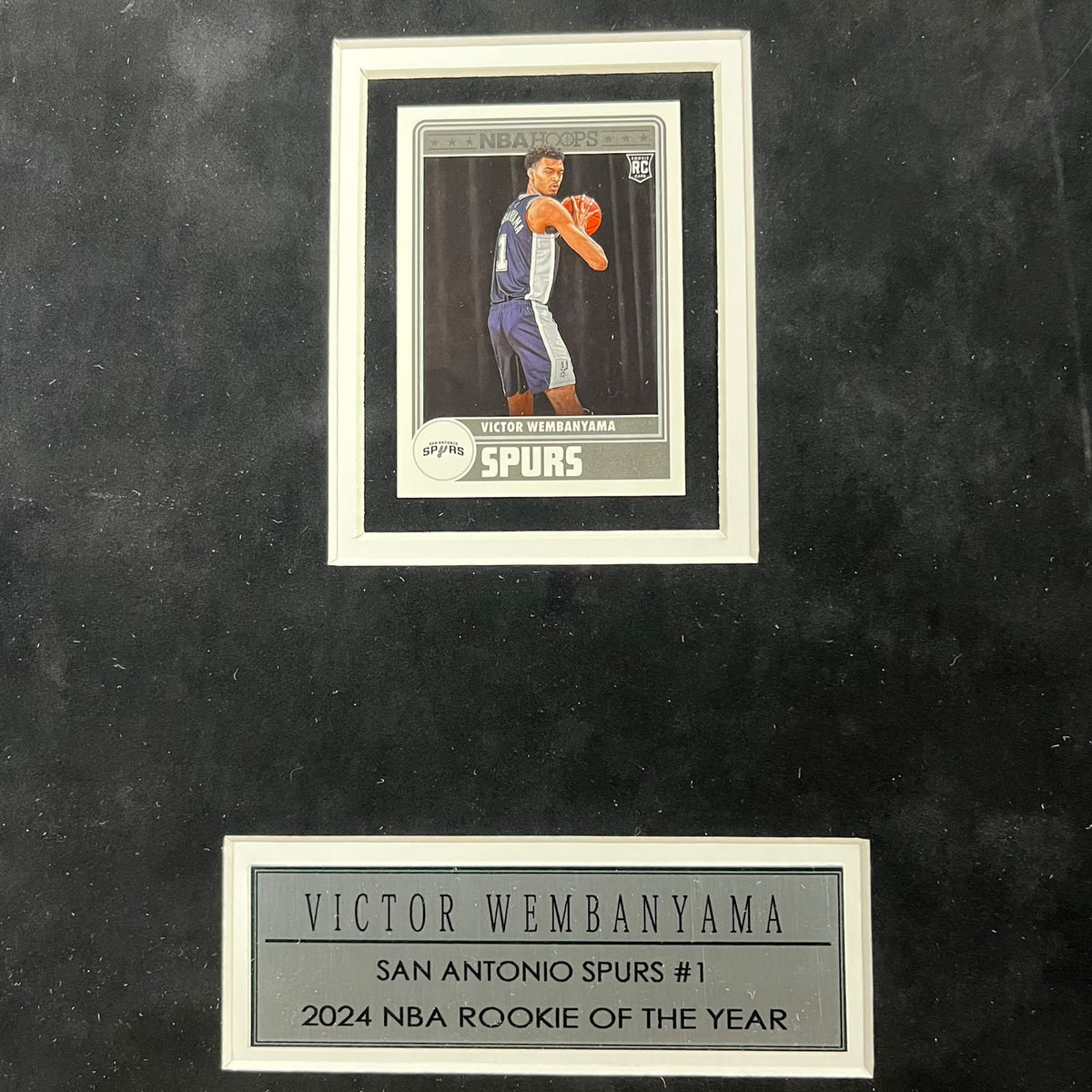 Victor Wembanyama Signed Jersey Framed