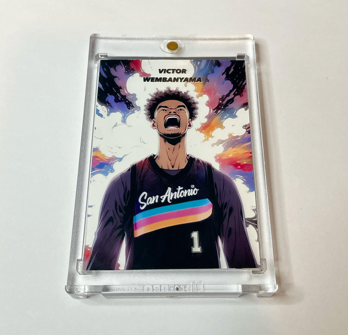 Custom Victor Wembanyama Patch Card