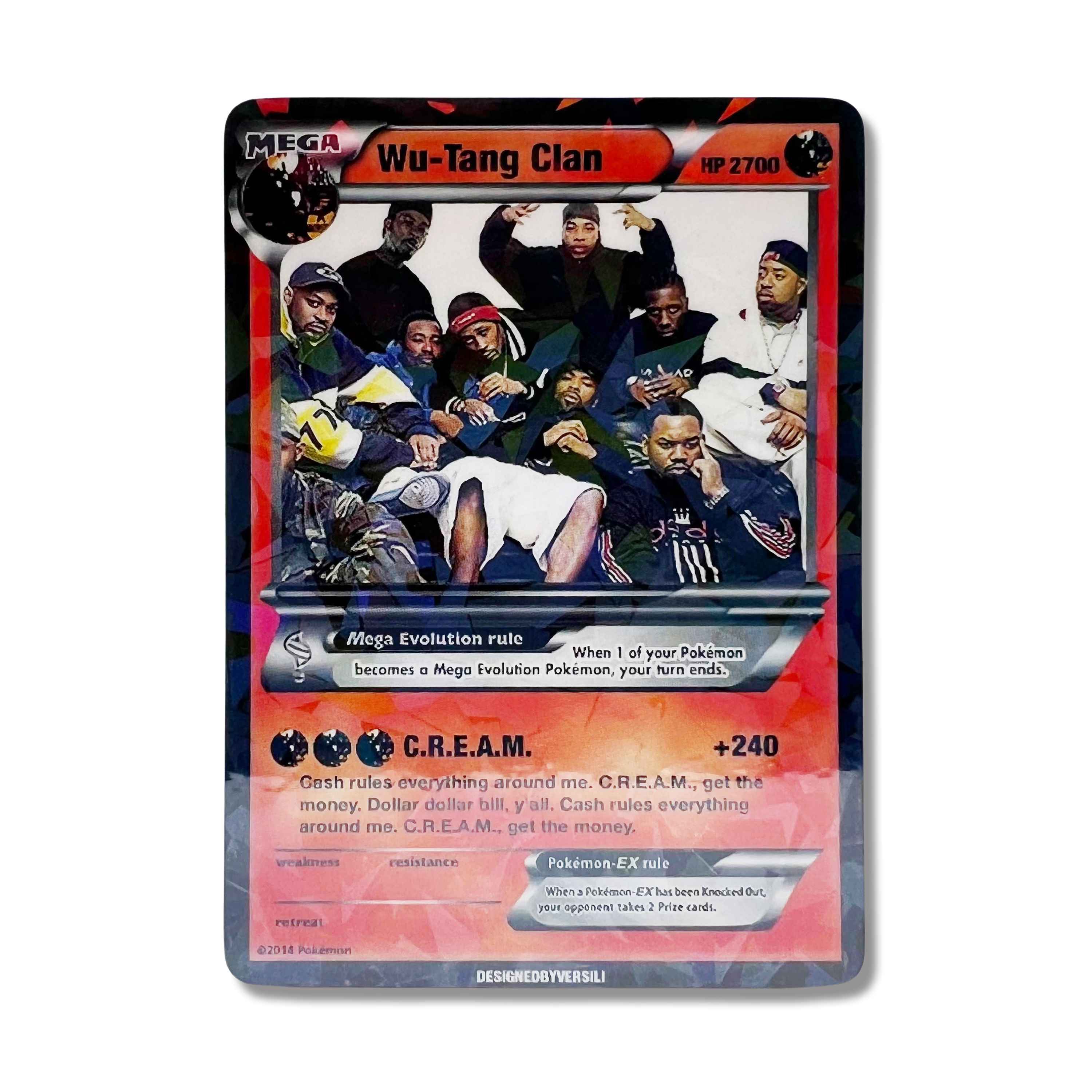 Wu-Tang Clan Pokemon Card